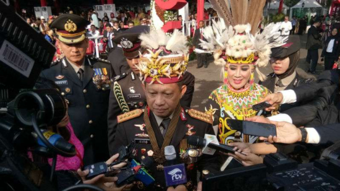 Kapolri Jenderal Tito Karnavian di Istana Negara