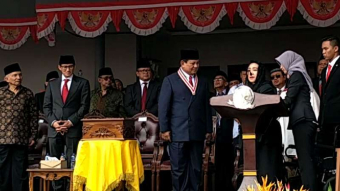Prabowo terima penghargaan The Star of Soekarno