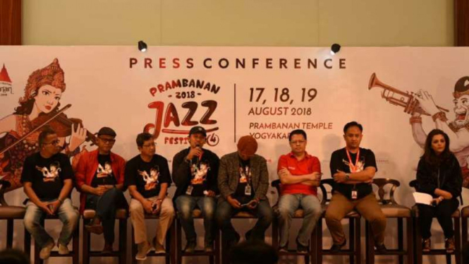 Press Confrence Prambanan Jazz 2018