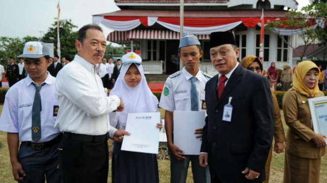 BTN rayakan HUT ke73 RI di Bengkulu.