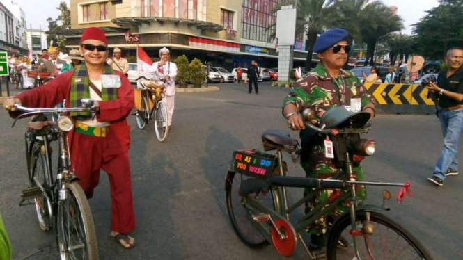 Keseruan warga Tangerang gelar nonton bareng Upacara Pembukaan Asian Games 2018