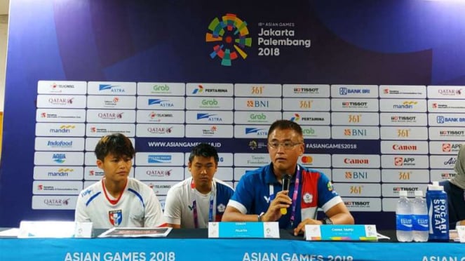 Pelatih timnas wanita Taiwan, Hiroyuki Horino.