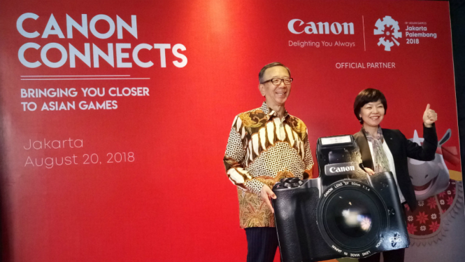 Canon sediakan uji coba gratis untuk penonton Asian Games 2018