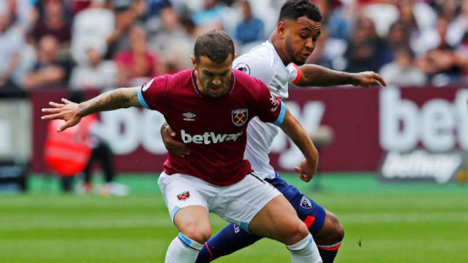 Gelandang West Ham United, Jack Wilshere.