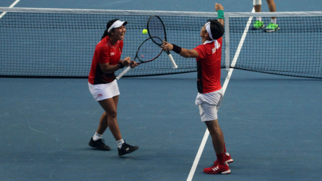 Ganda campuran tenis Indonesia, Christopher Rungkat/Aldila Sutjiadi