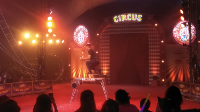 The Great British Circus di MKG, Jakarta.