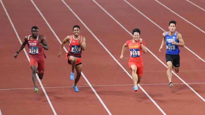 Zohri Kalah di 100 M Putra Asian Games