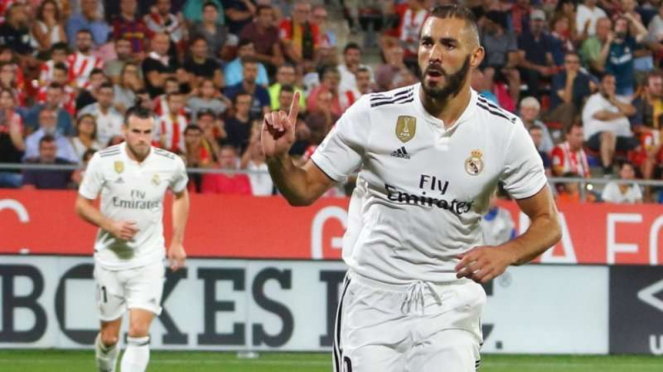 Penyerang Real Madrid, Karim Benzema