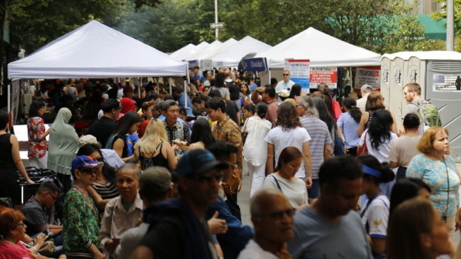 Indonesian Street Festival 2018 di New York, AS