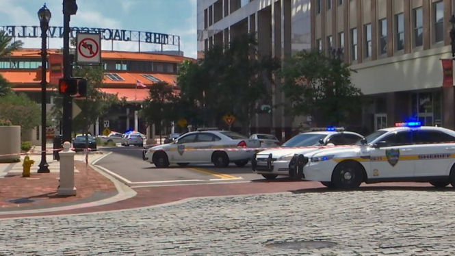 Penembakan di Jacksonville dilaporkan menewaskan setidaknya empat orang, beberapa lainnya luka-luka. - Getty Images