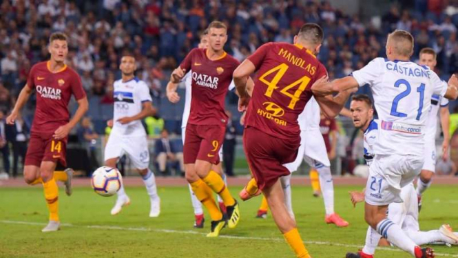 Pertandingan AS Roma kontra Atalanta di ajang Serie A
