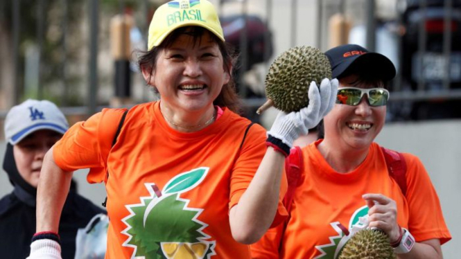 Dari 10 persen buah yang diimpor ke China adalah Durian dan ada kemungkinan pasar ini akan terus berkembang.