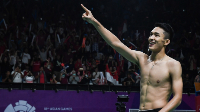 Jonathan Christie Raih Emas di Tunggal Putra Badminton Asian Games