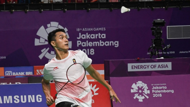 Jonatan Christie Raih Emas di Tunggal Putra Badminton Asian Games