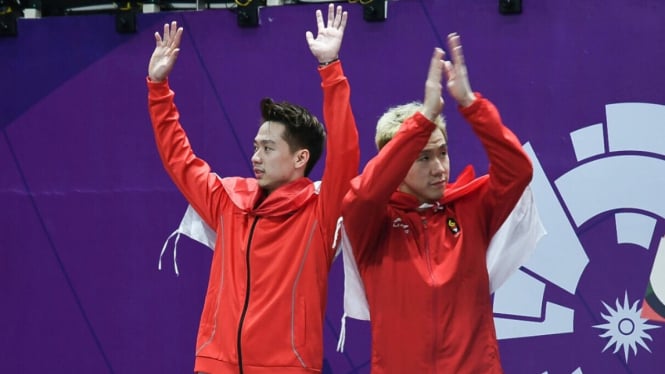 Kevin/Markus Juara Ganda Putra Bulutangkis Asian Games