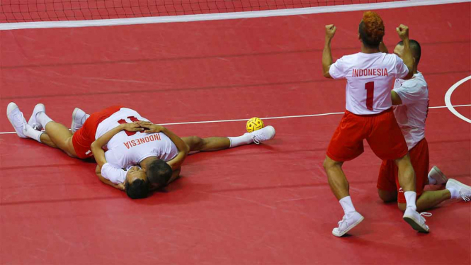 Tim Putra Sepak Takraw Indonesia