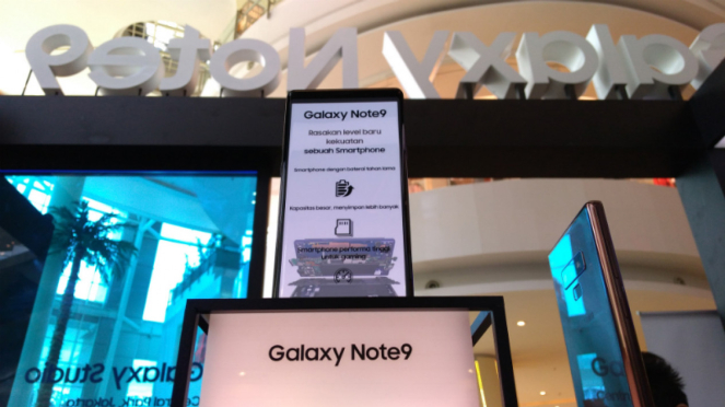 Samsung Galaxy Note9.