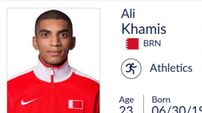 Atlet Asian Games, Ali Khamis.