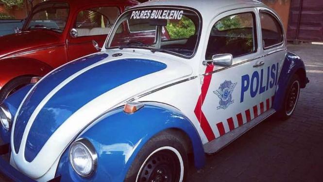 VW klasik jadi mobil polisi Buleleng