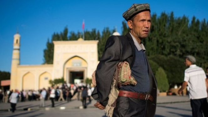 Komisi PBB menyatakan Cina mendiskriminasi penduduk Uighur. - AFP