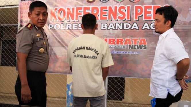 Polisi menangkap satu orang pengedar pil ekstasi di Banda Aceh