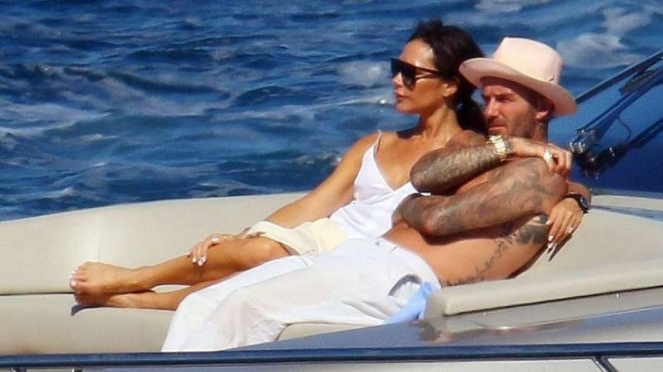 David Beckham dan Victoria.