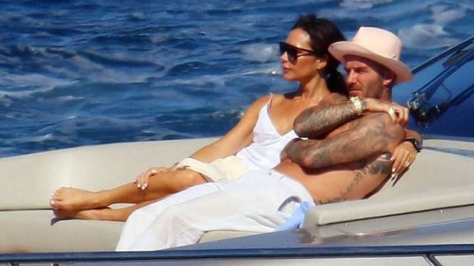 David Beckham dan Victoria.