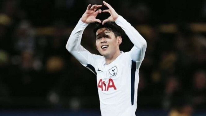 Bintang Tottenham Hotspur, Son Heung-min.