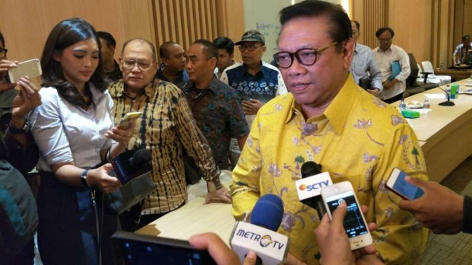 Ketua Dewan Pakar Partai Golkar Agung Laksono.