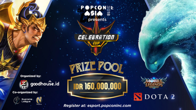 POPCON Asia 2018 Gelar Kompetisi eSports AGCON ‘Celebration Cup’
