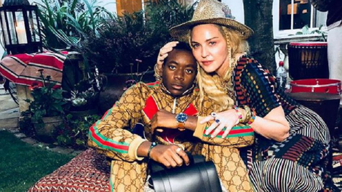 Madonna dan anak angkatnya, David Banda