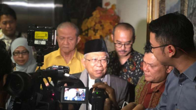 Ma'ruf Amin kunjungi PP Muhammadiyah, Rabu, 5 September 2018.