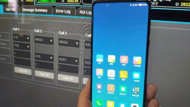 Xiaomi Mi Mix 3, ada tanda 5G+