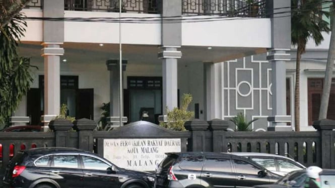 Kantor DPRD Kota Malang, Jawa Timur, Kamis, 6 September 2018.