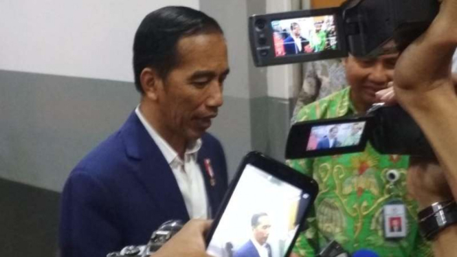  Presiden Jokowi di Jatim Expo International Surabaya, Jawa Timur
