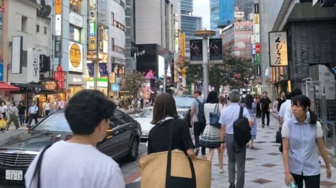 Una foto de vacaciones a Japón