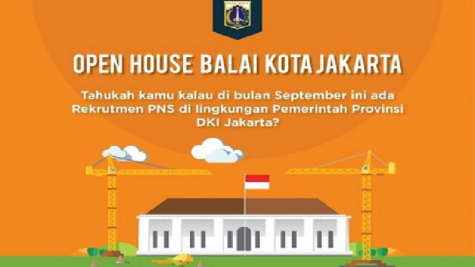 Open House Balai Kota Jakarta
