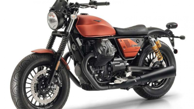 Moto Guzzi V9 Bobber.