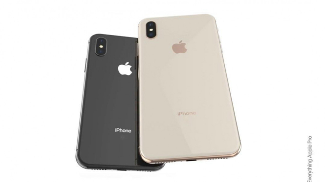 Bocoran tampang iPhone XS.