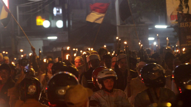 Pawai Obor Tahun Baru Islam di Bogor 1 Muharram 1440 H