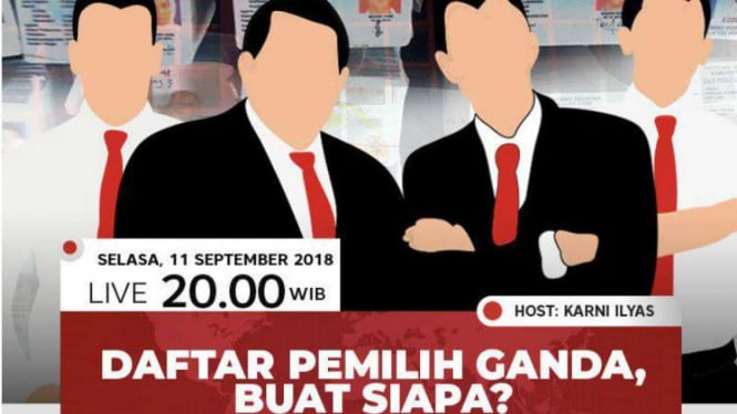 Indonesia Lawyers Club (ILC), Daftar Pemilih Ganda, Buat Siapa?