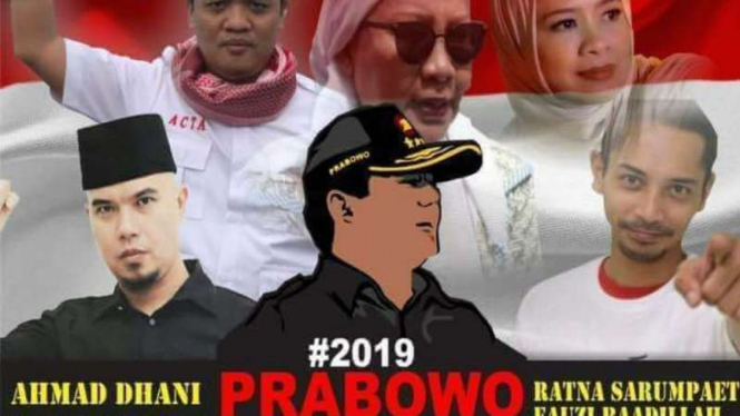 Deklarasi gerakan #2019PrabowoPresiden di Bandar Lampung.