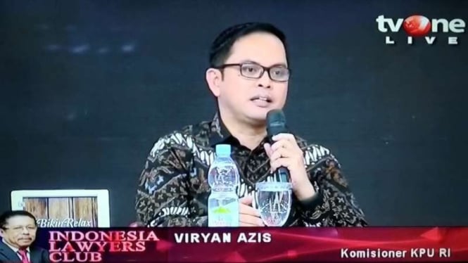 Viryan Azis Komisioner KPU