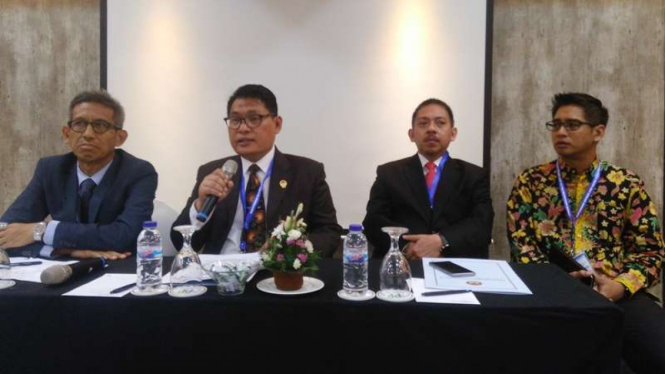 Ketua LPSK, Abdul Haris Semendawai di Pertemuan Ketiga Jaringan ASEAN. 