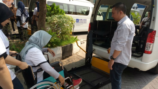 Pelatihan untuk volunteer pendamping penyandang disabilitas Asian Para Games