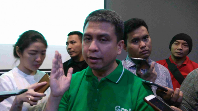 President of Grab Indonesia, Ridzki Kramadibrata.