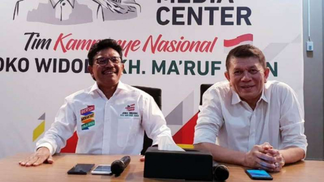 Wakil Ketua Tim Kampanye Nasional Jokowi-Ma'ruf Amin, Johnny G. Plate