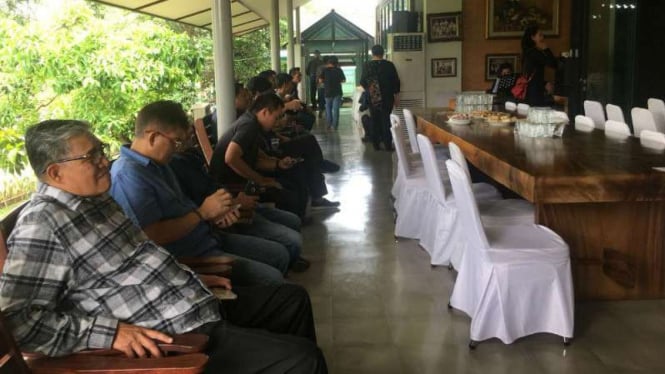 Rumah duka Riama Nababan Purba di Pondok Jaya, Pondok Aren, Tangerang Selatan, Banten, pada Kamis, 13 September 2018.