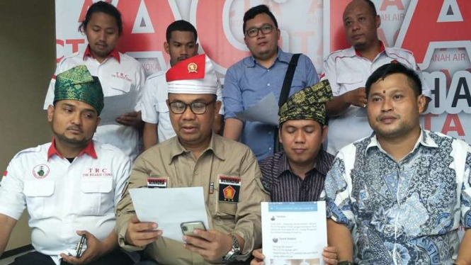 Advokat Cinta Tanah Air (ACTA) menggelar konferensi pers.