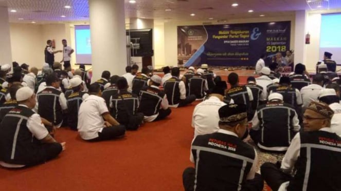 Syukuran petugas haji Daker Mekah 2018